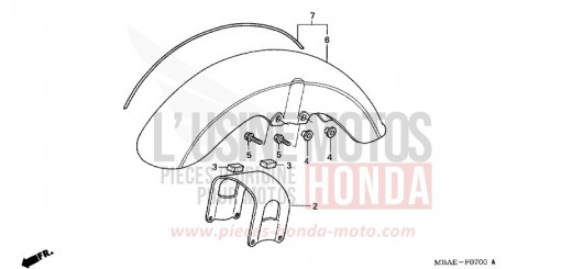 AILE AVANT VT750C21 de 2001